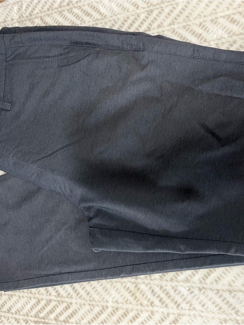 Footjoy 36x30 Light Slate Gray Golf Pants with Clean Waistband